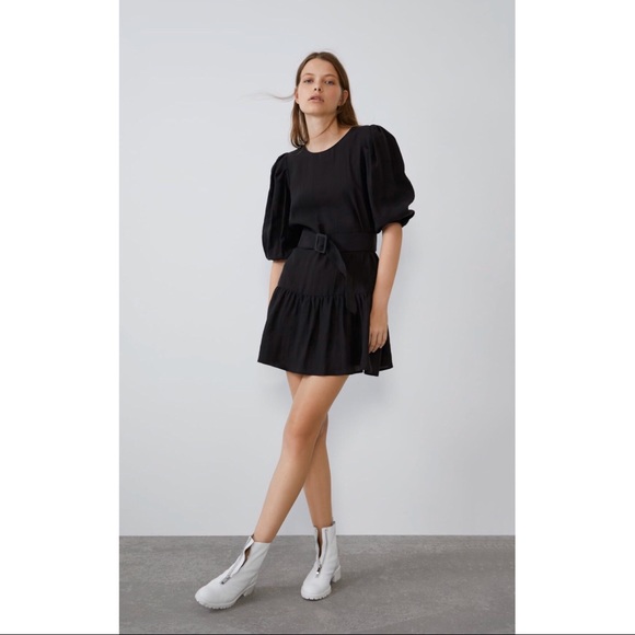 Zara Dresses & Skirts - Zara Belted Dress